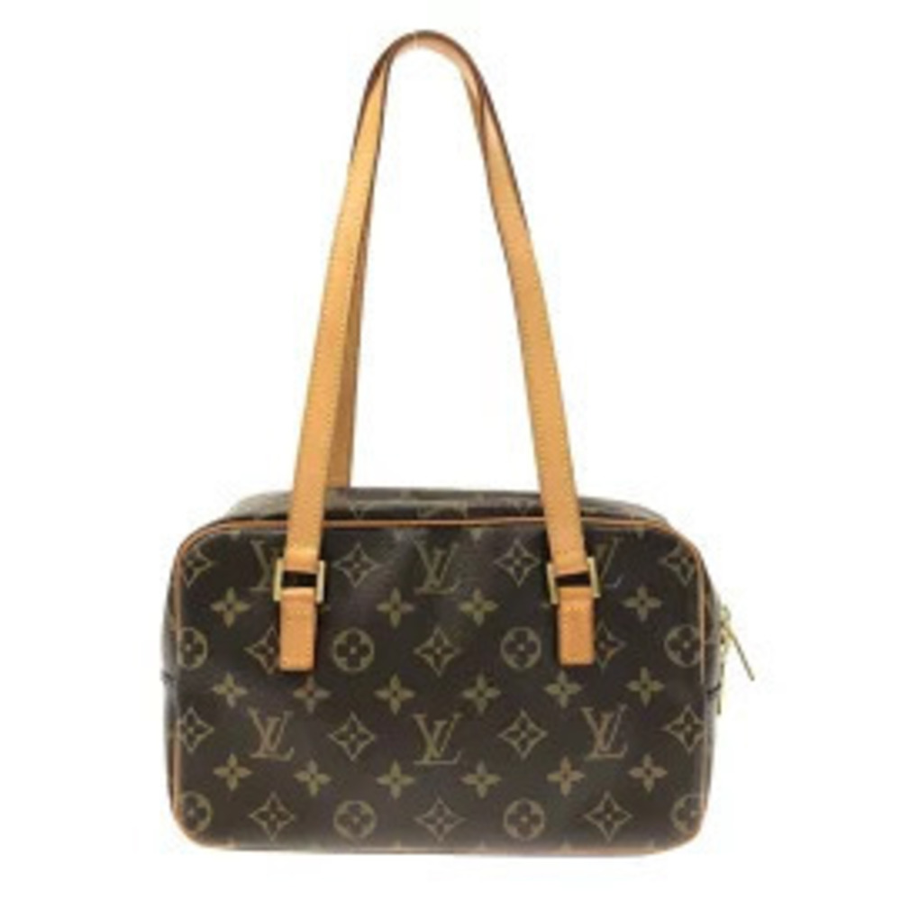 Louis Vuitton Monogram Canvas Bag Shoulder Cite Brown